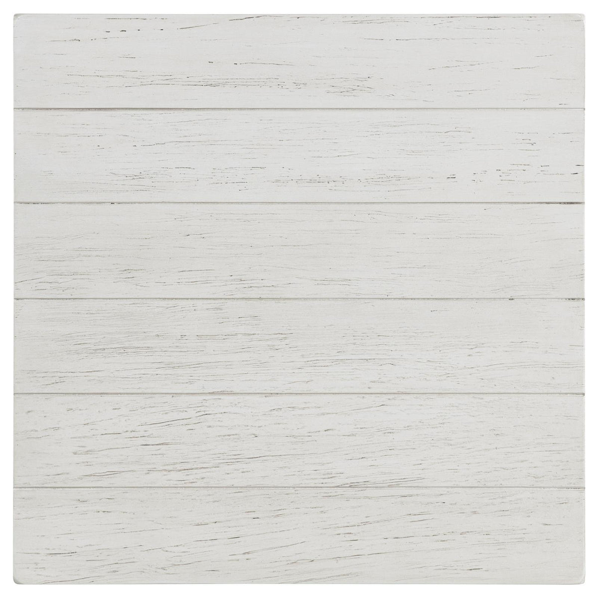 Payne Wood End Table with Shelf Distressed White