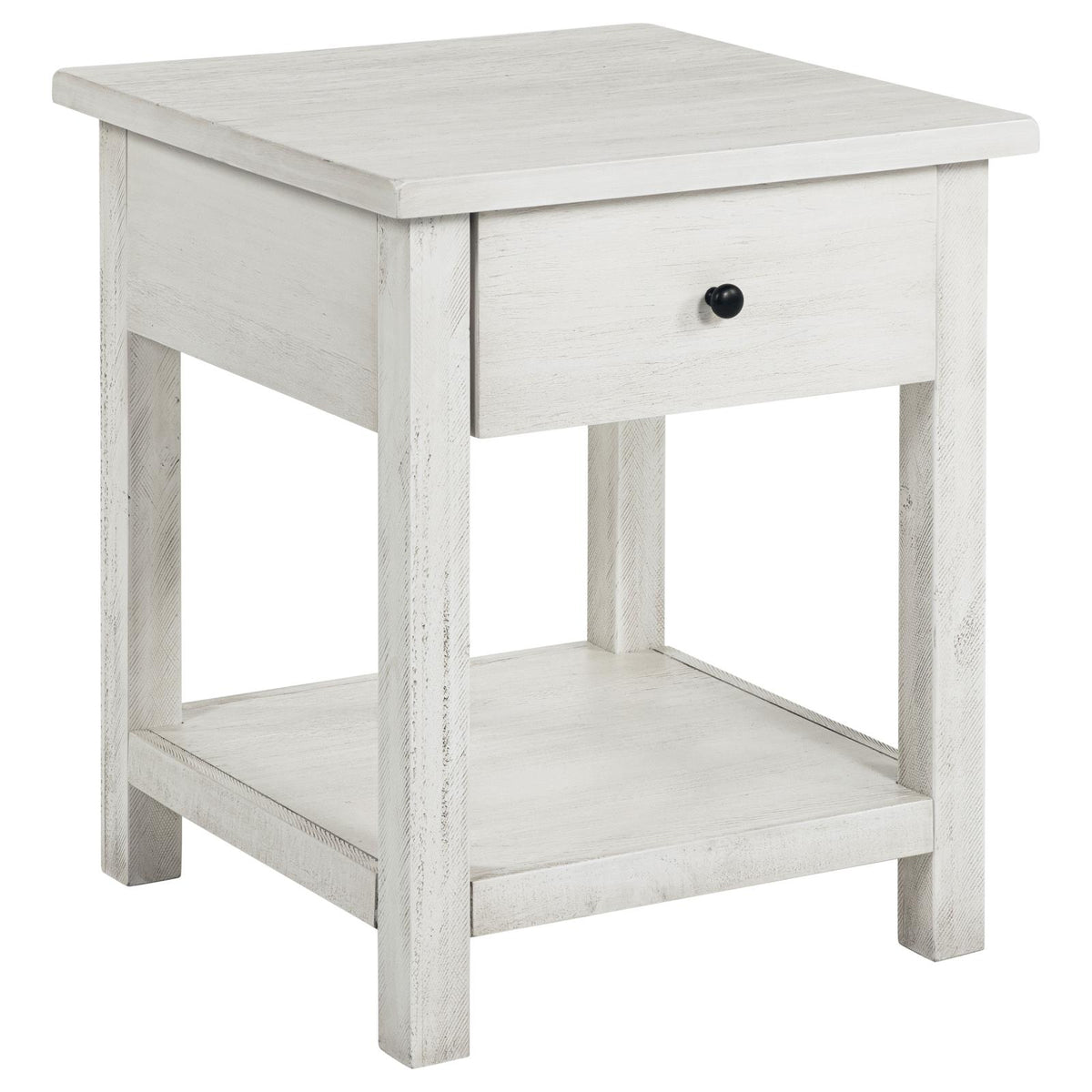 Payne Coffee and 1-drawer End Table Set White
