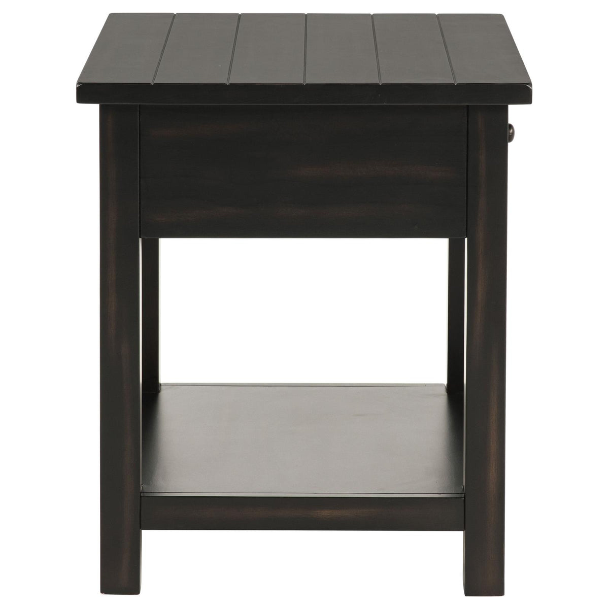 Payne Coffee and 1-drawer End Table Set Java