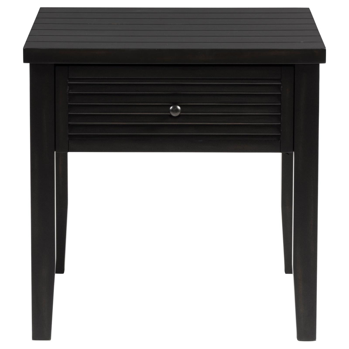 Concord Coffee and End Table Set Distressed Java