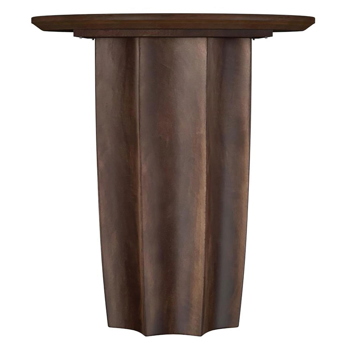 Cayenne Solid Mango Wood Coffee Table Set Walnut