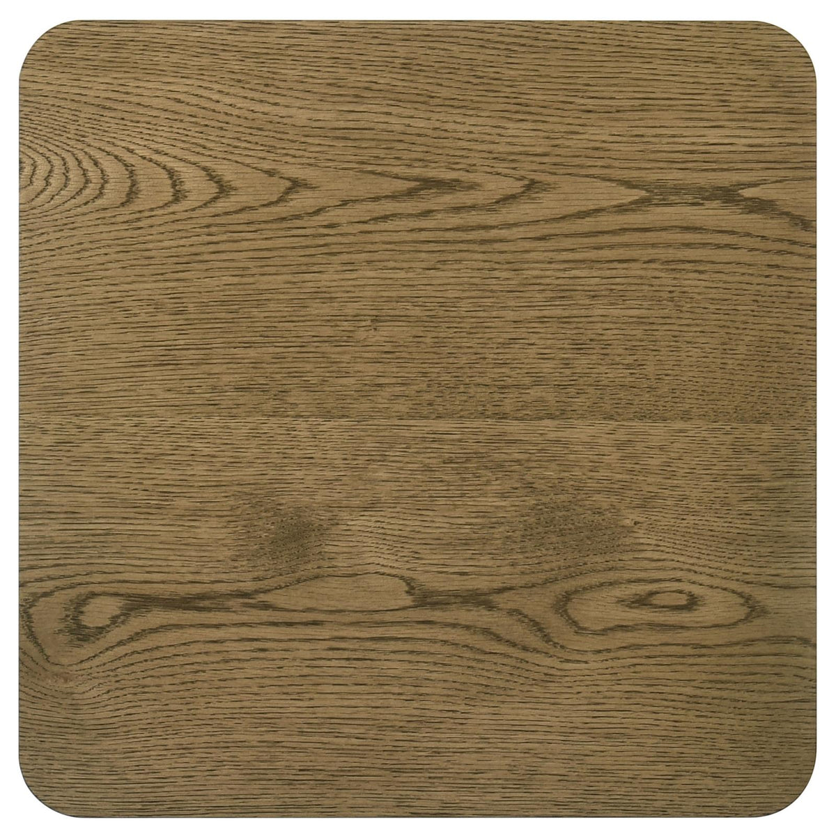 Castlewood Engineered Wood Accent Side End Table Brown Oak