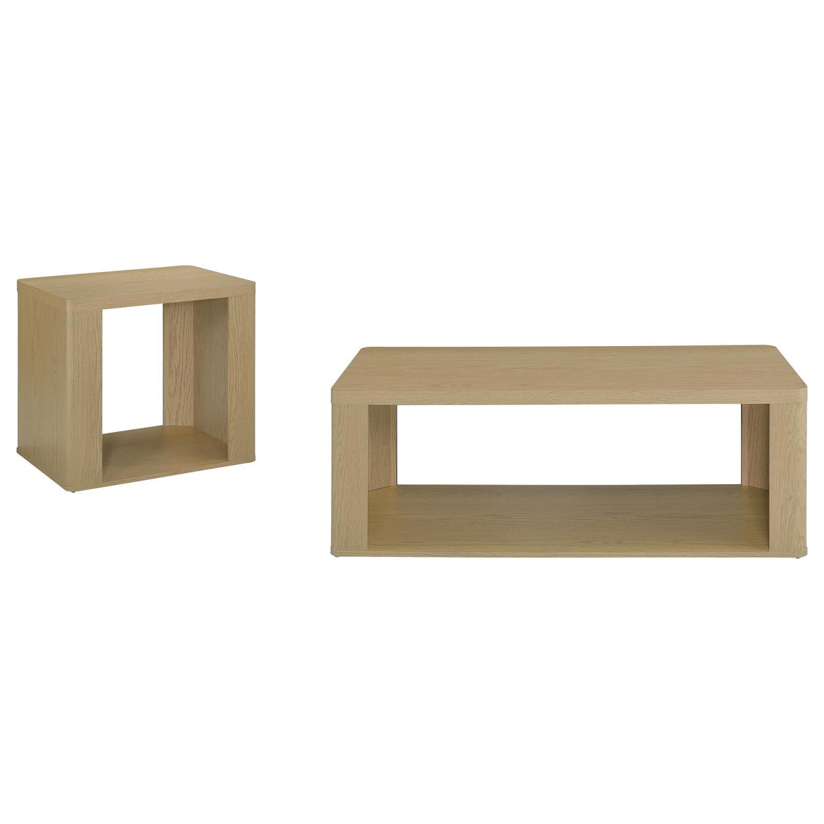 Alsina 3-Piece Coffee and End Table Set Greige