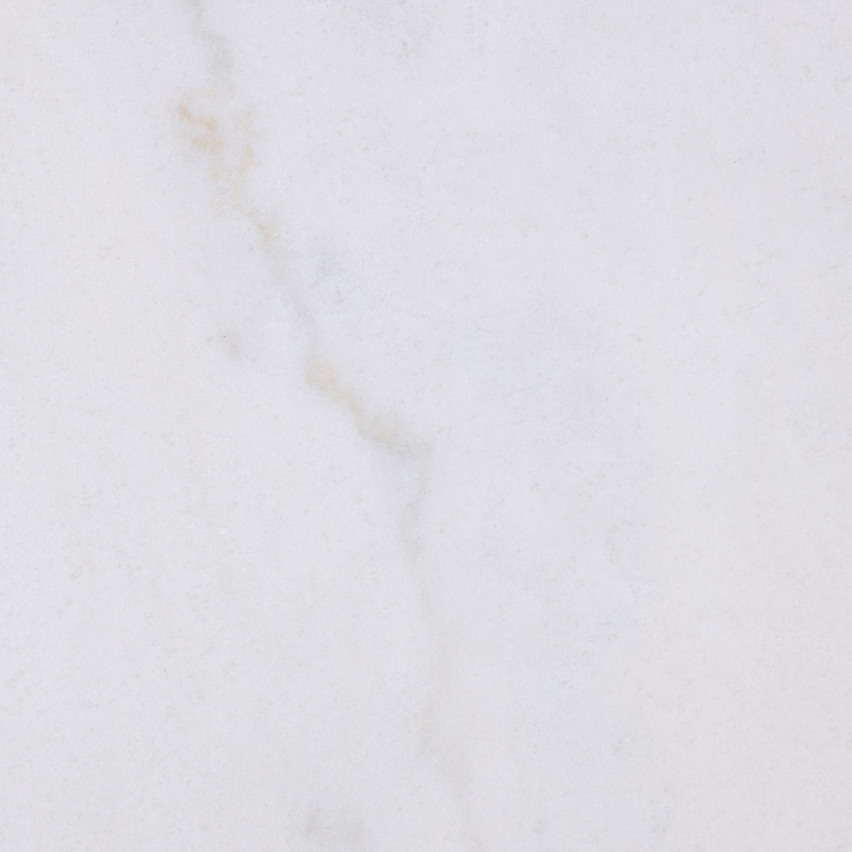 Jason Round White Marble Top Side End Table Honey Brown