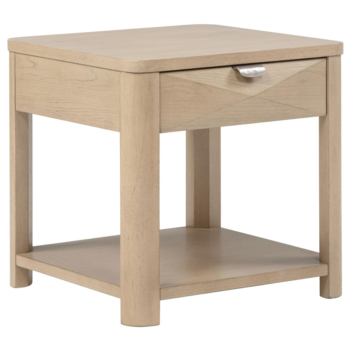 Marcelo Coffee Table Set with Storage Light Elm