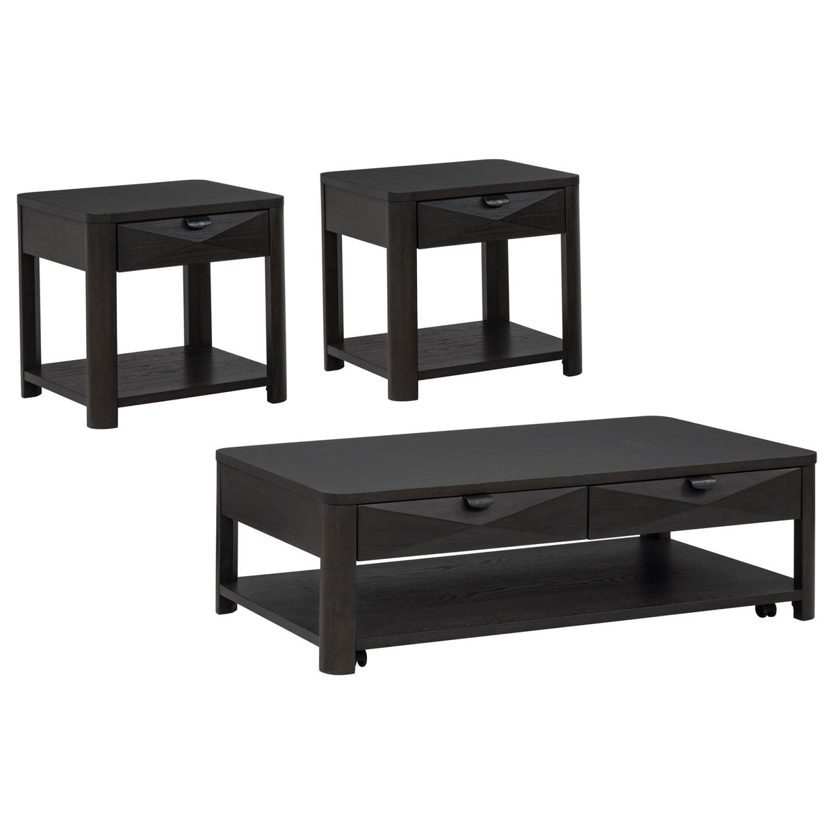 Marcelo Coffee Table Set with Storage Coffee