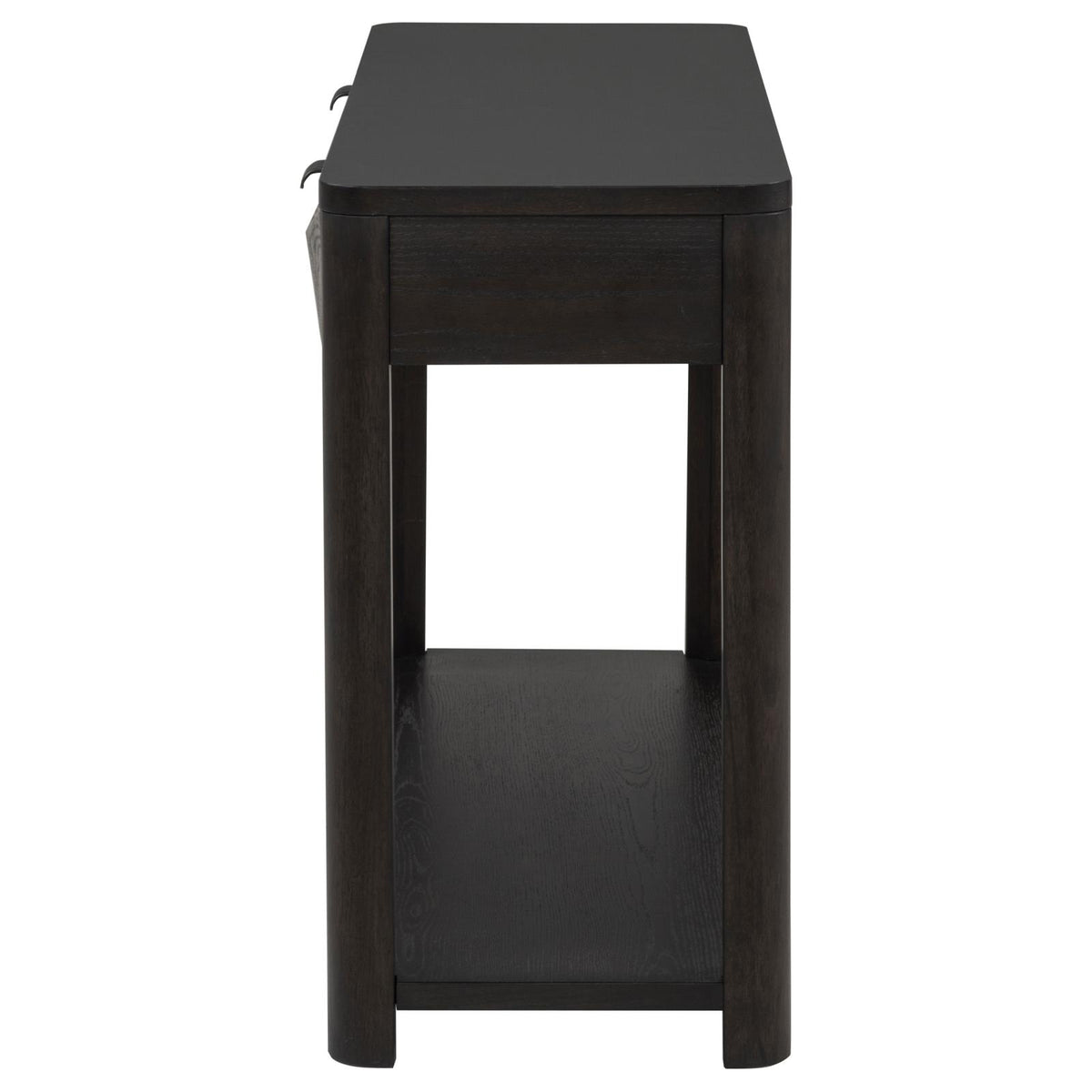 Marcelo Sofa Console Table with 2 Drawers and Shelf Coffee