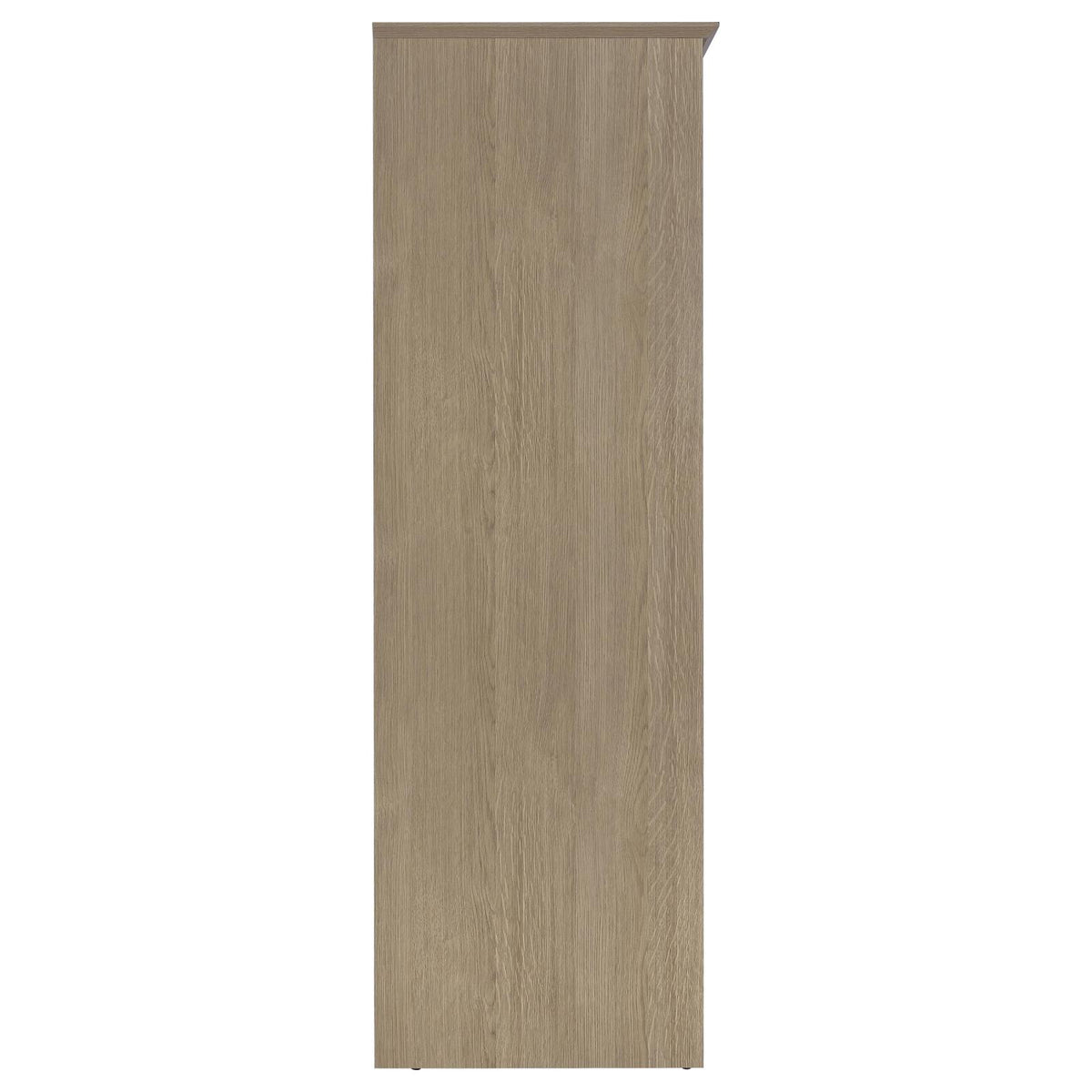 Canova 3-door Bedroom Wardrobe Storage Cabinet Armoire Latte