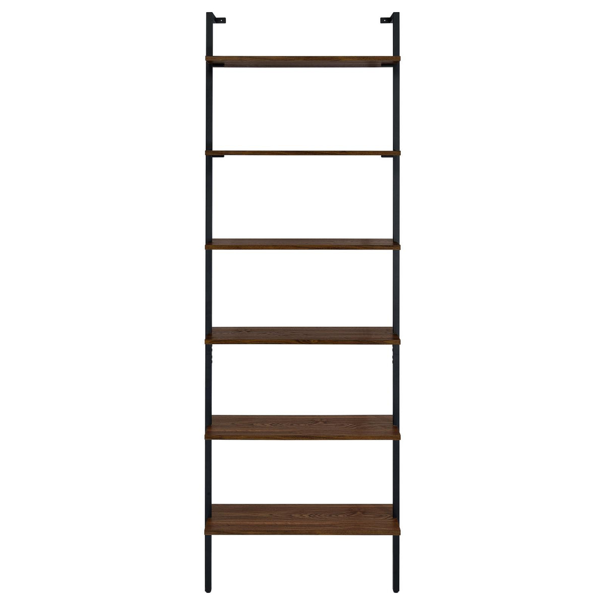Owens 96-inch 6-shelf Wall Bookshelf Walnut