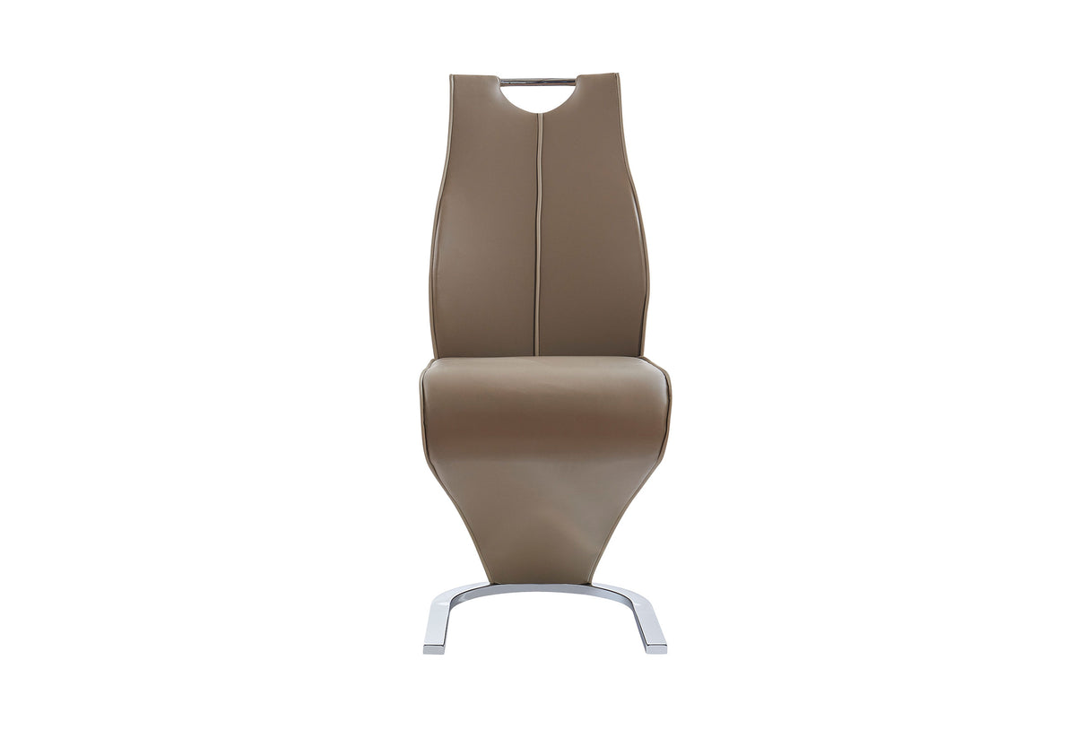 D4126 Dining Set with D4126N Chairs — Dark Brown