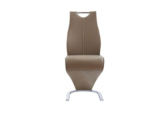 D4126 Dining Set with D4126N Chairs — Dark Brown