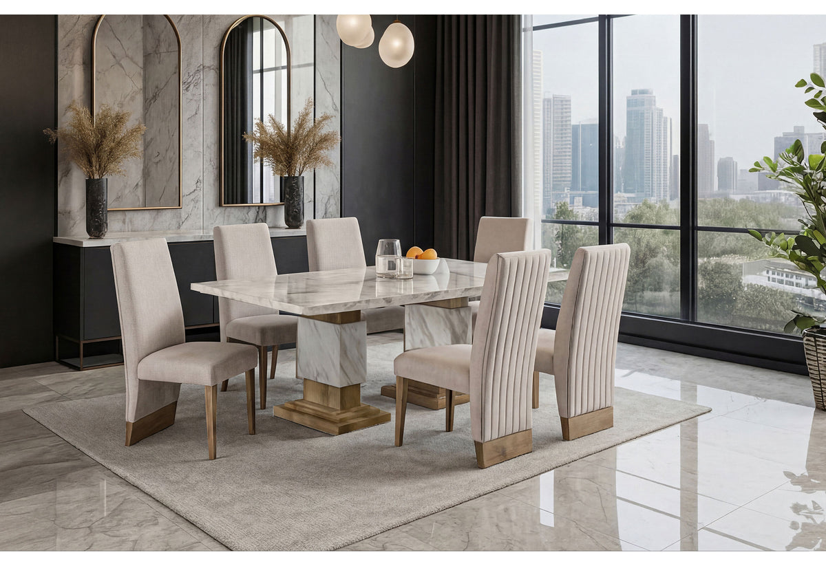D12 Dining Set — Natural