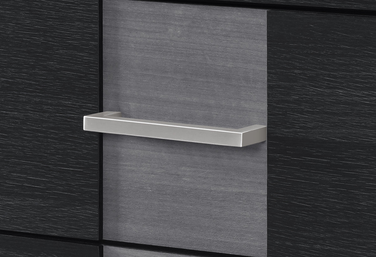 Optimus Black/Grey Nightstand