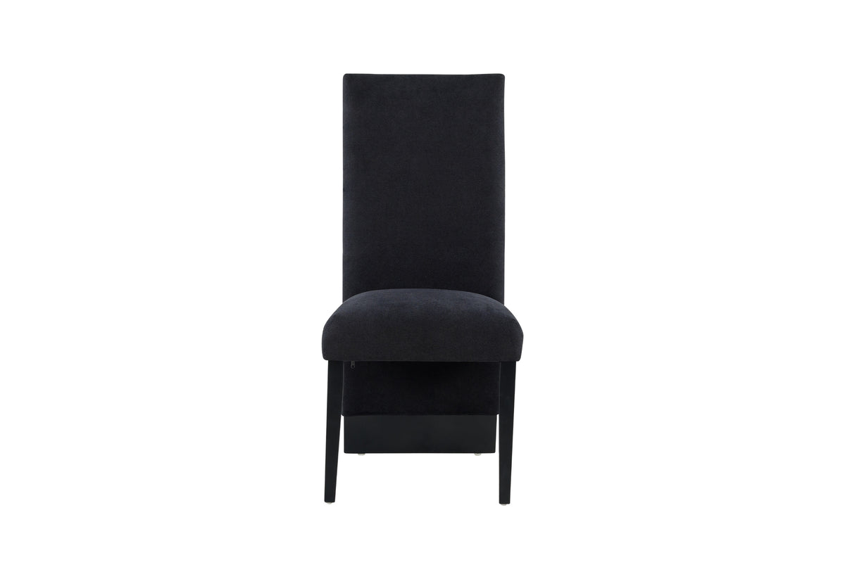 D12 Black Dining Chair