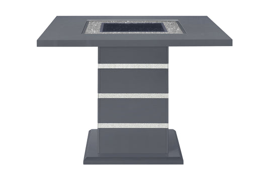 Monaco Dark Grey Bar Table