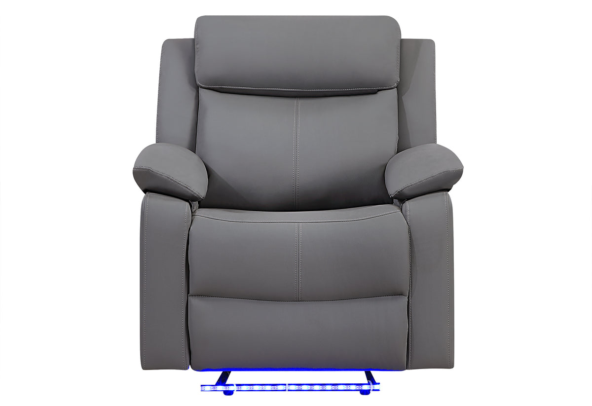 U6026 Reclining Living Room Set — Grey