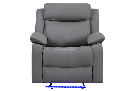 U6026 Reclining Living Room Set — Grey
