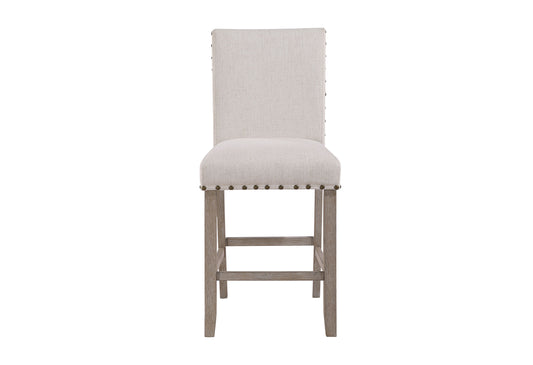 D1622 White Bar Stool