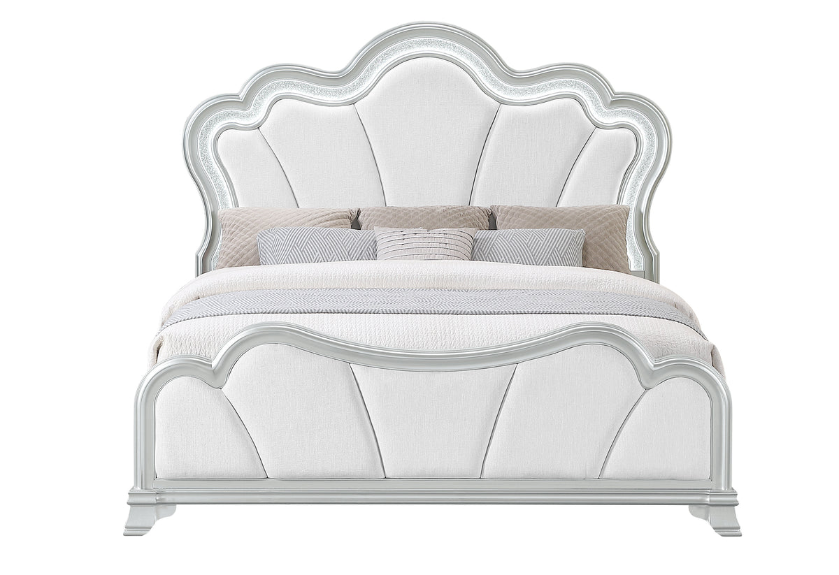 Aria Silver Bedroom Set