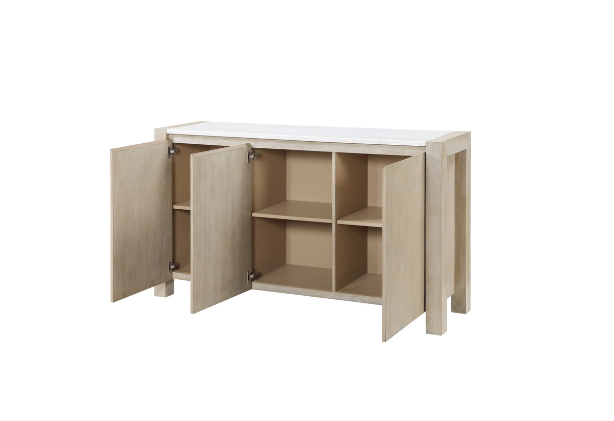 D1321 Buffet with Real Marble Top