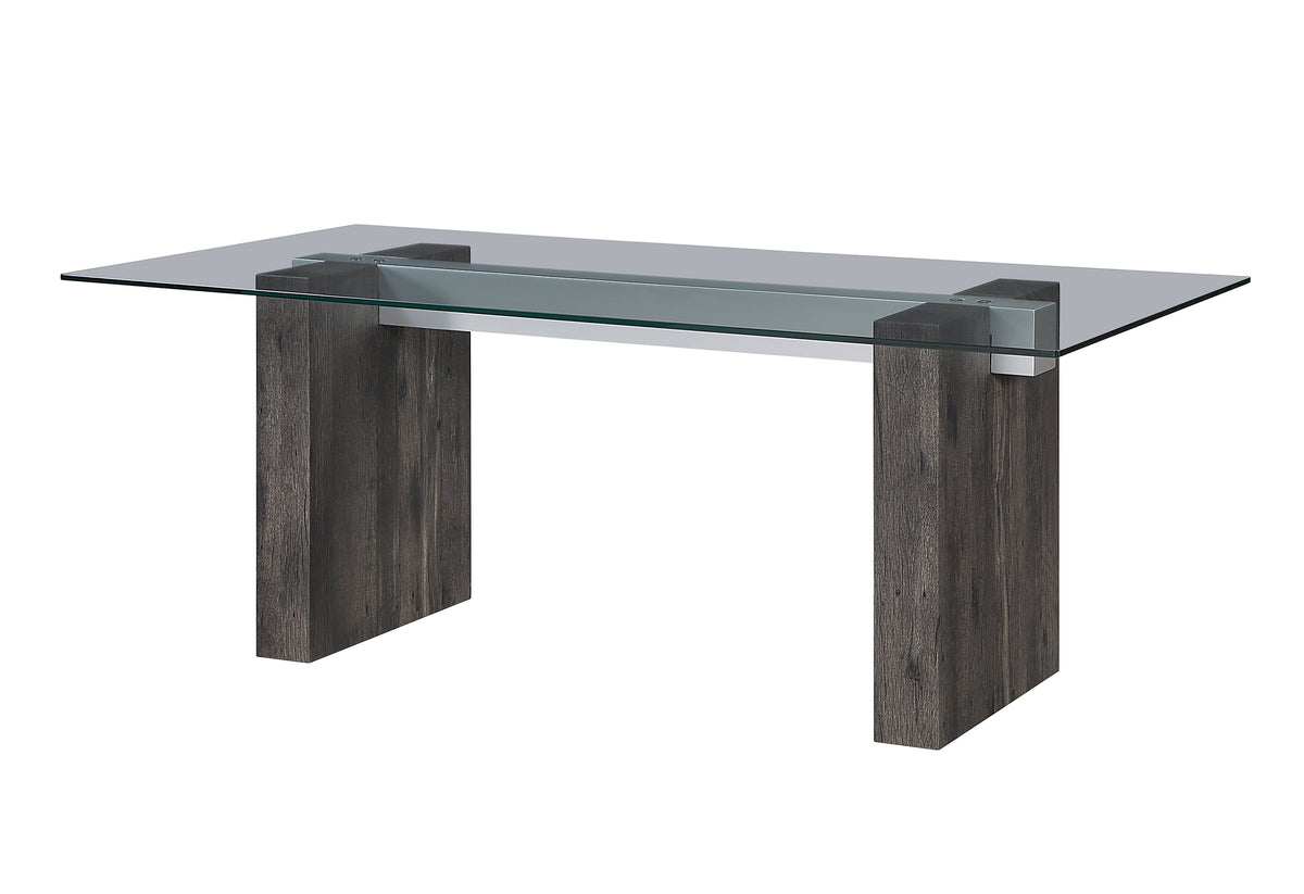 D4238 Dining Set with D4239 Chairs — Clear