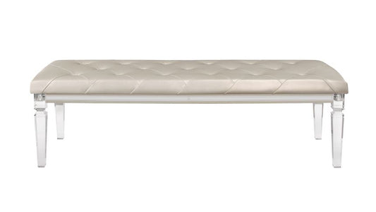 Paris Champagne Bedroom Bench