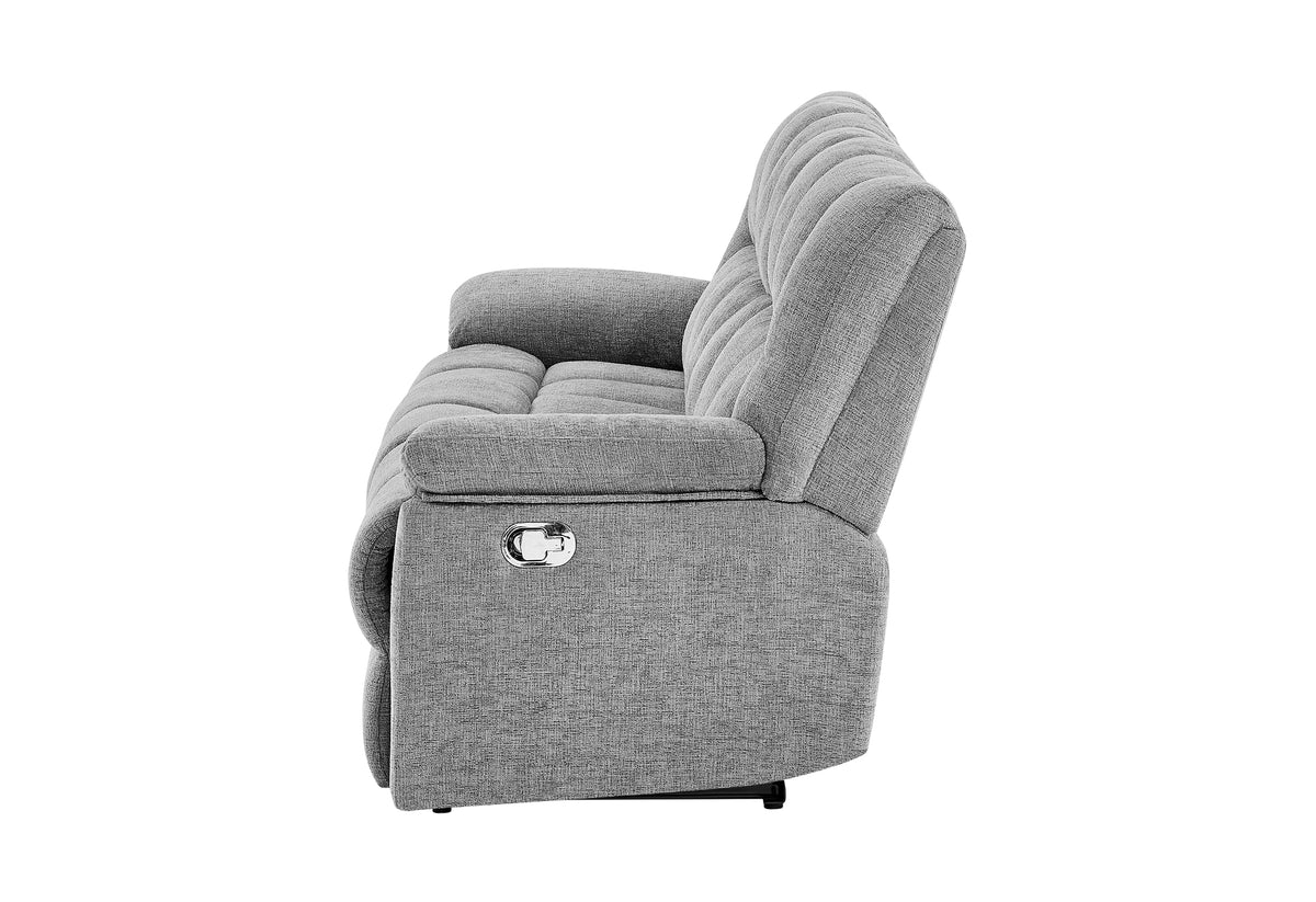 U6000 Reclining Living Room Set — Smoke