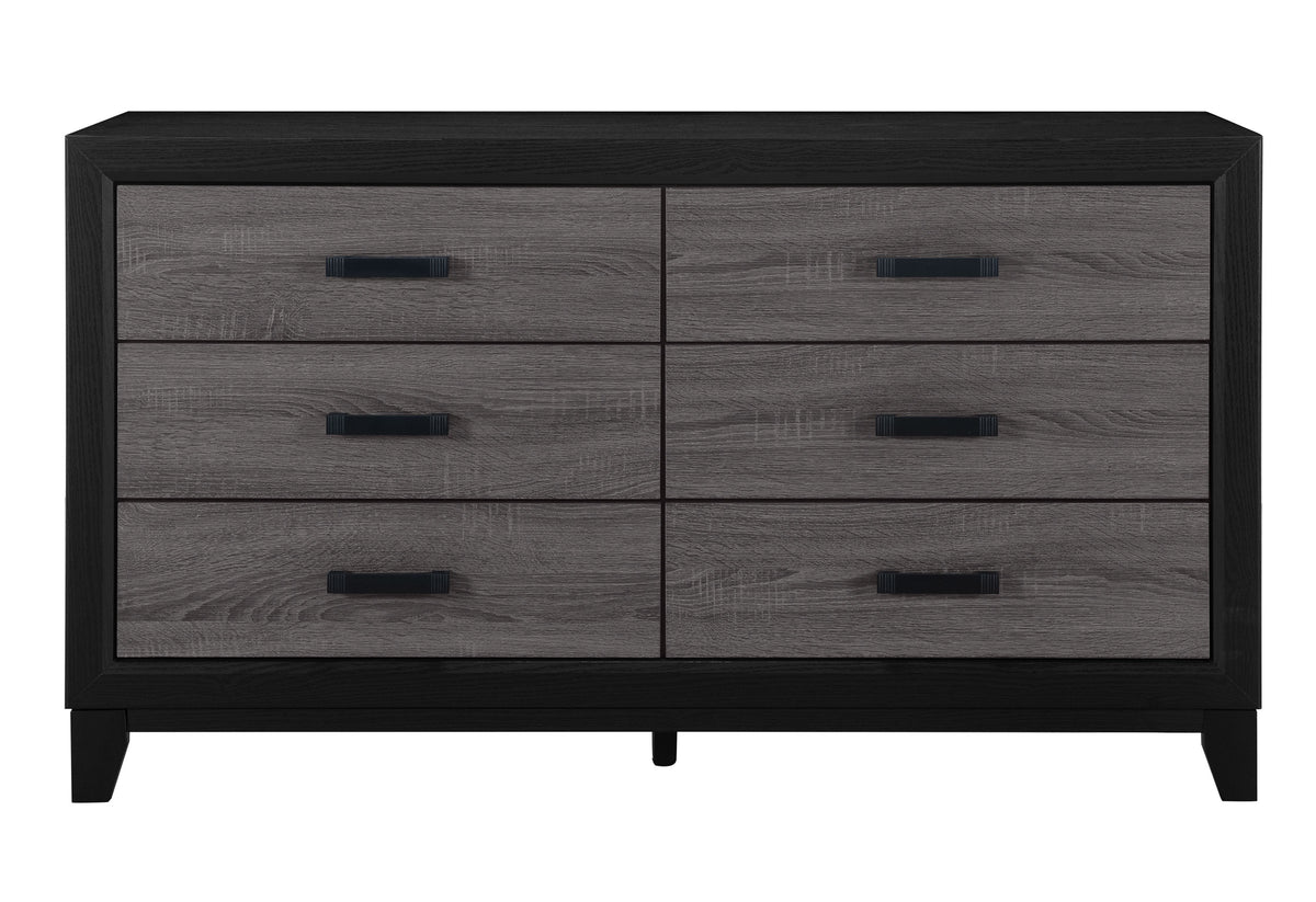 Lisbon Grey and Black Dresser
