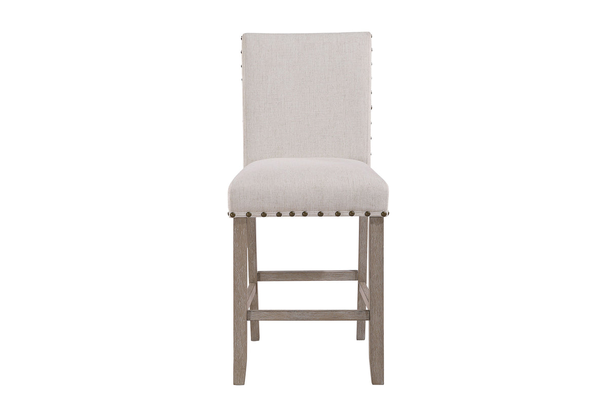 D4010 Bar Set with D1622 Stools — White