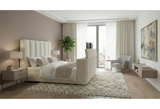 Serenity/Emma Crema Bedroom Set