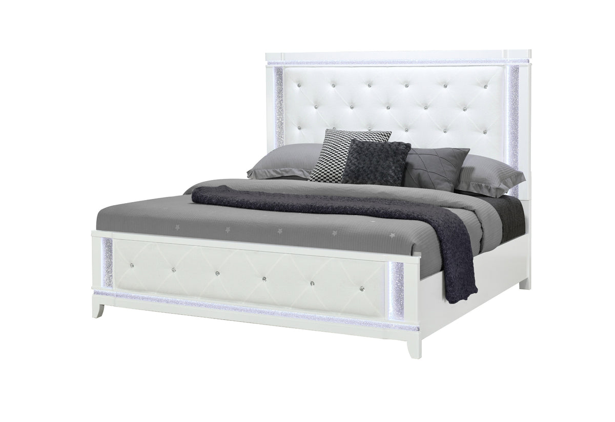 Alina White Bedroom Set