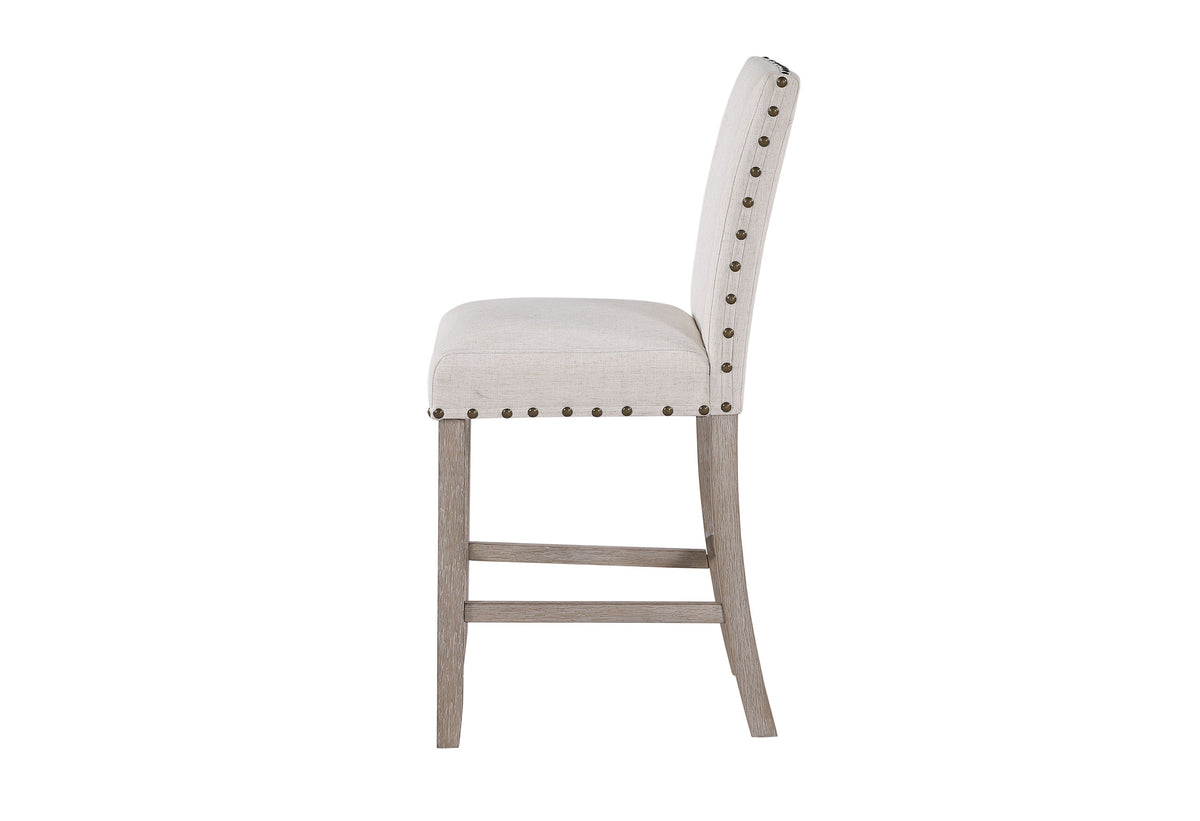 D4010 Bar Set with D1622 Stools — White