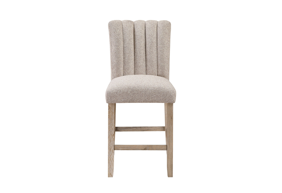 D04 Bar Set with D8685 Stools — Natural / Beige