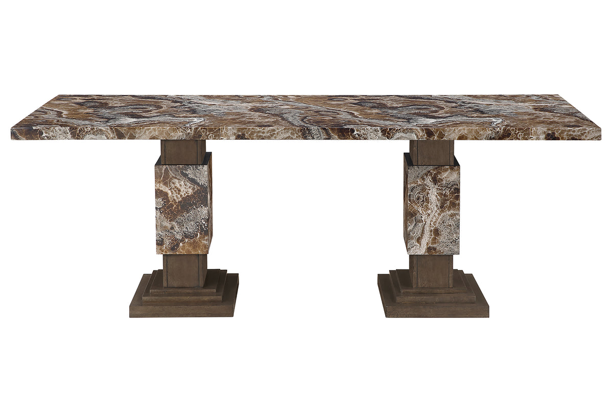 D12 Dining Set — Brown