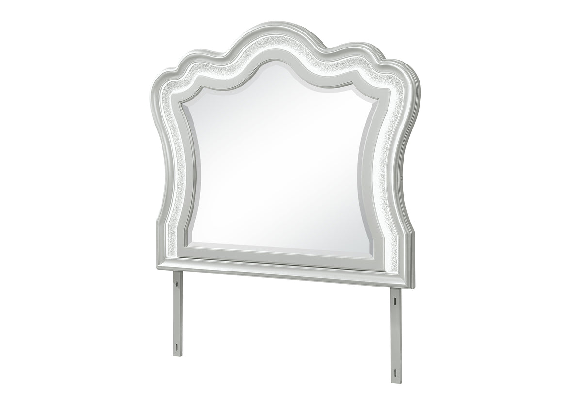 Aria Silver Mirror with LED