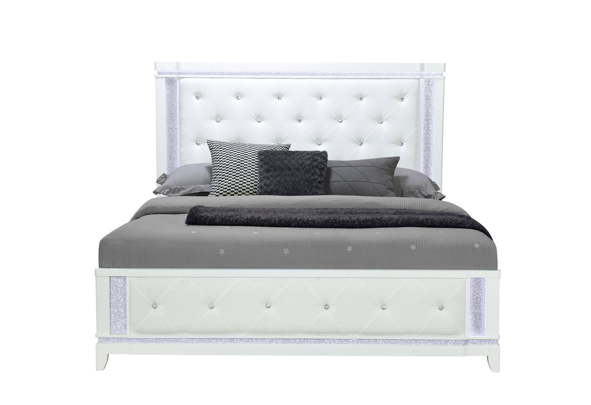 Alina White Bedroom Set