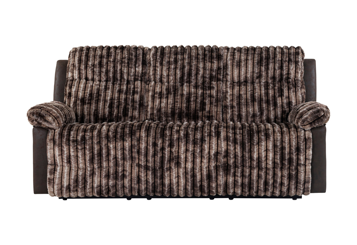 U6028 Reclining Living Room Set — Brown