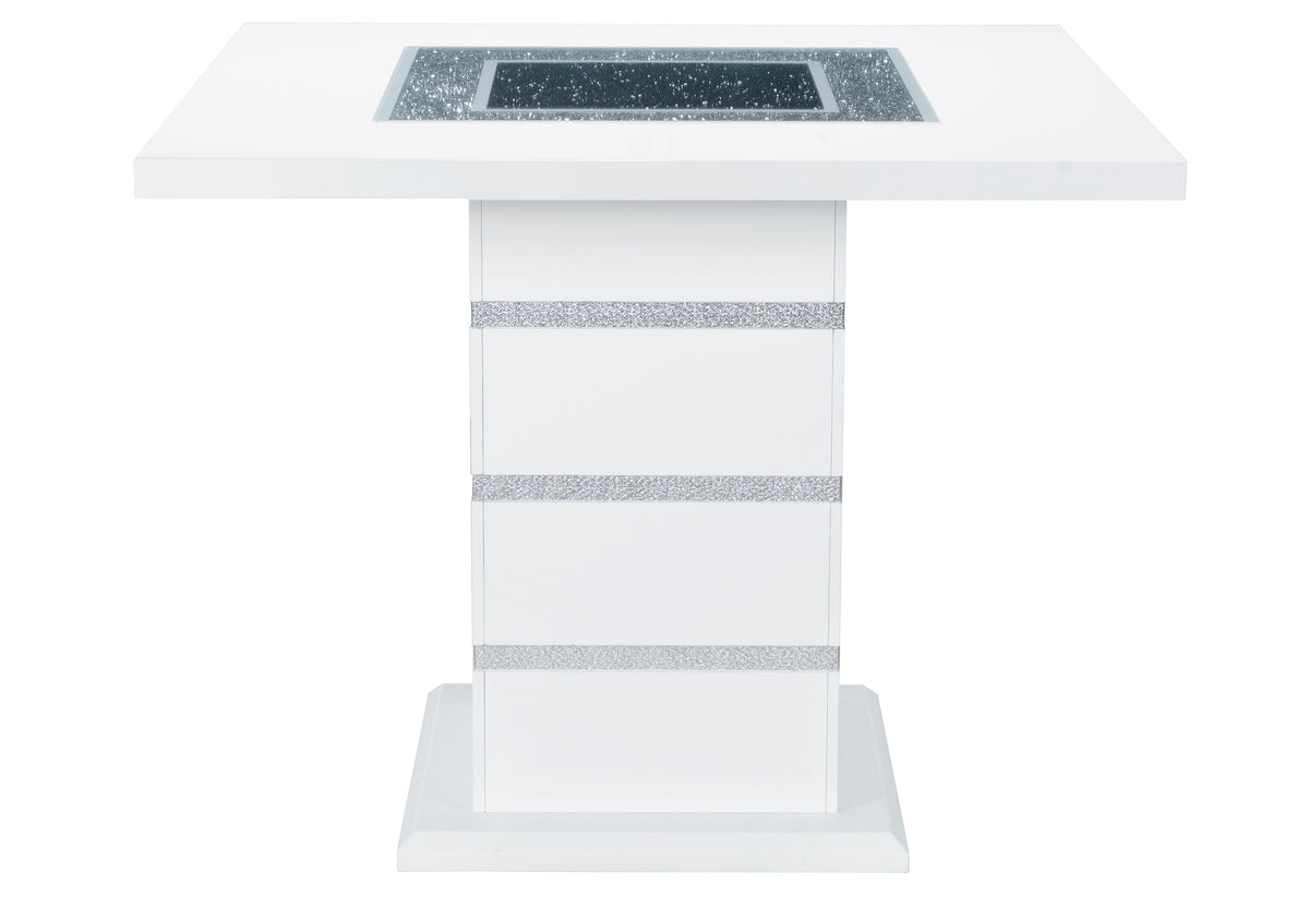 Monaco White Bar Set