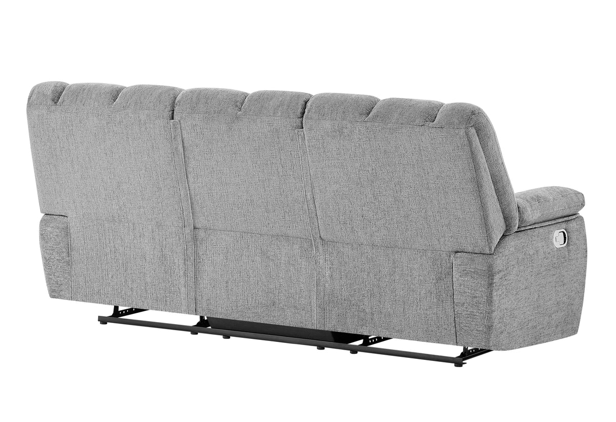 U6000 Smoke Reclining Sofa