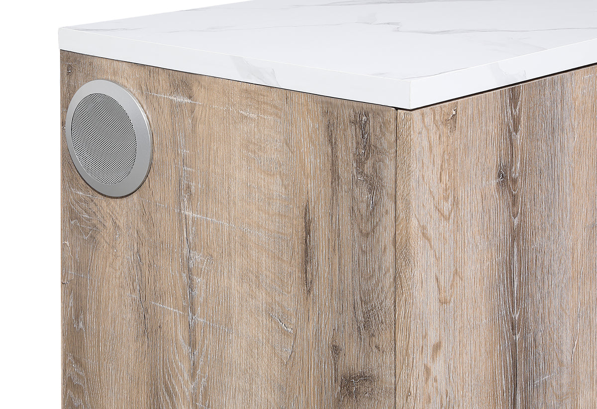 Maya Natural 71" Entertainment Unit with Speaker