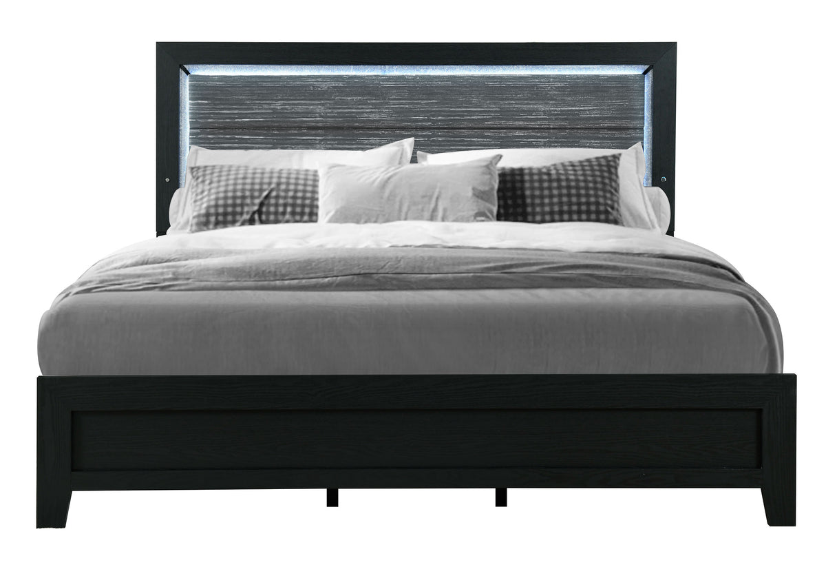 Reid Black-n Bedroom Set