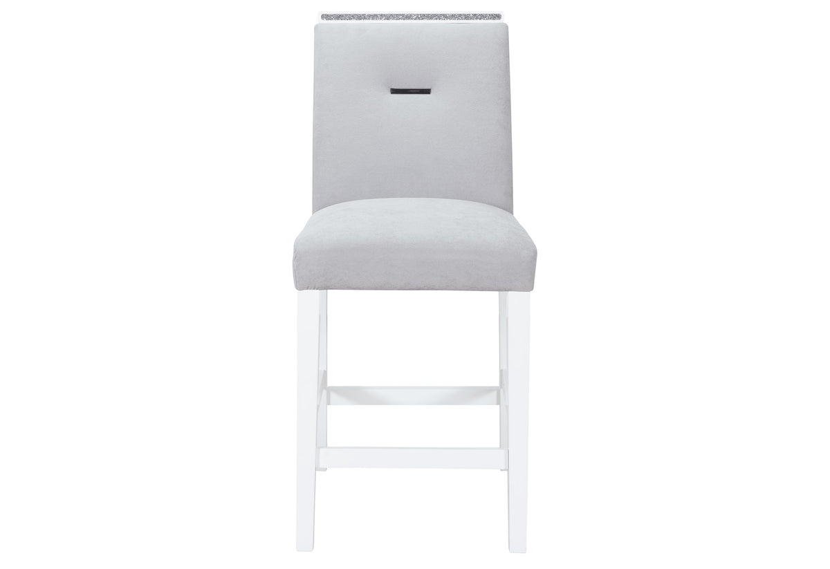 Monaco White Bar Set