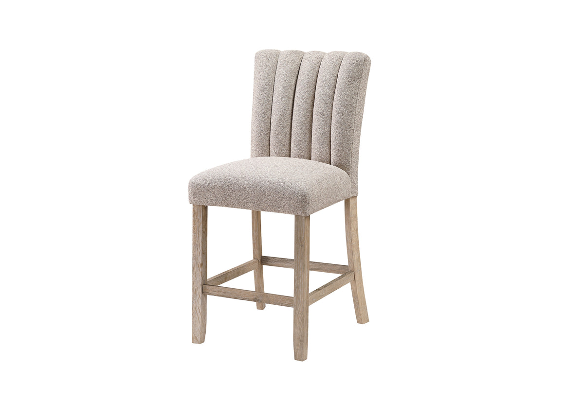 D04 Bar Set with D8685 Stools — Natural / Beige