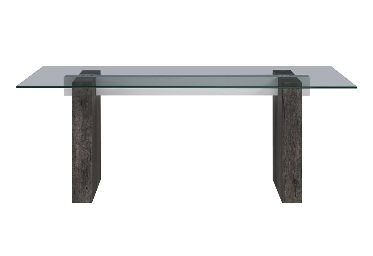 D4238 Dining Set with D4239 Chairs — Clear