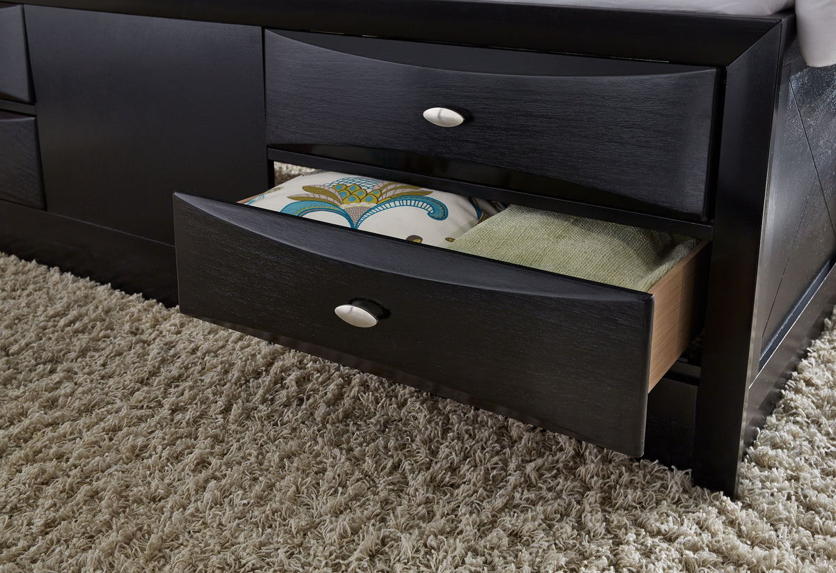 Linda Black Bedroom Set