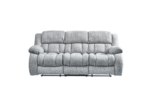 U250 Grey Reclining Sofa