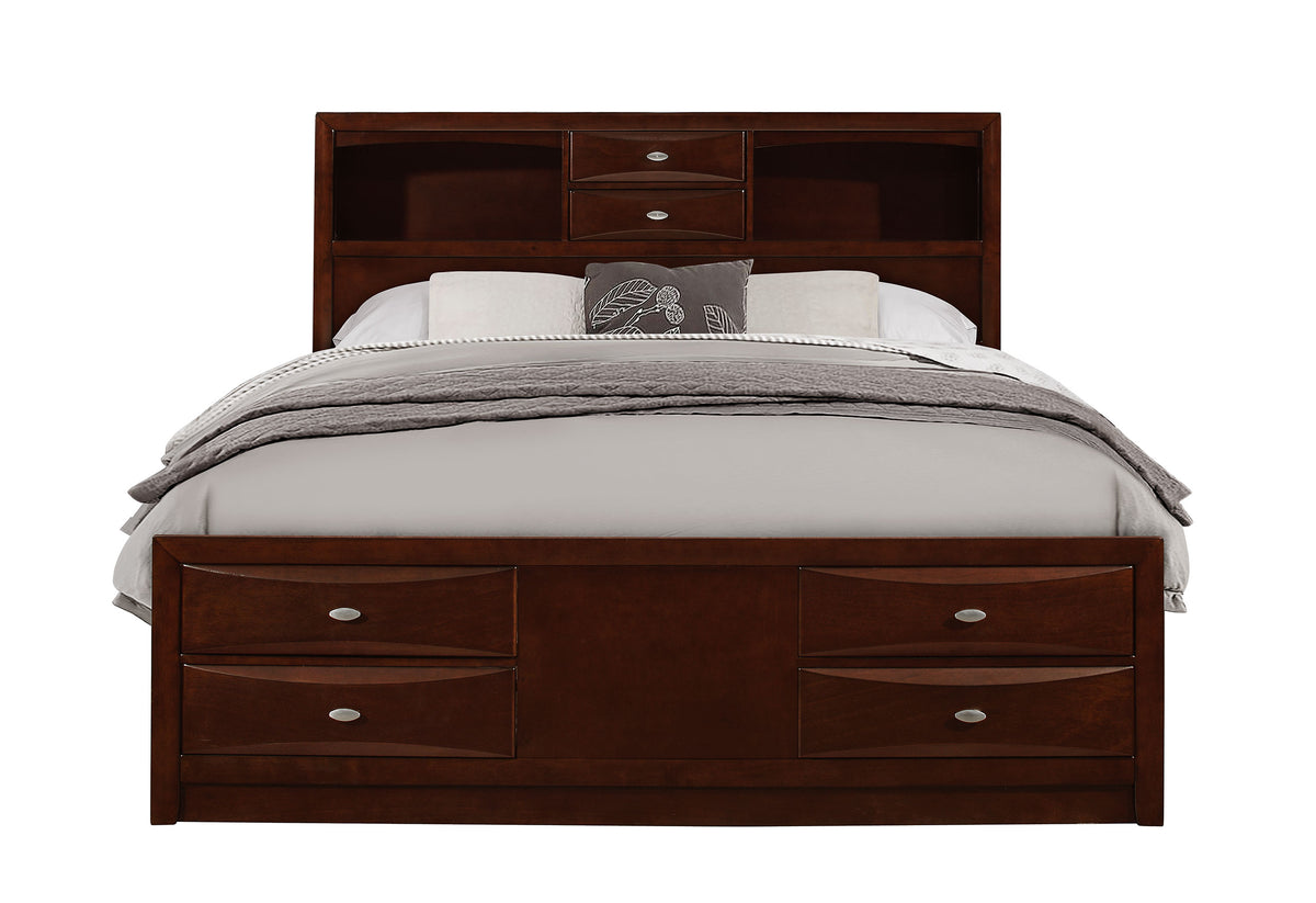 Linda Merlot Bedroom Set