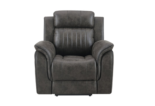 U8517 Reclining Living Room Set — Grey
