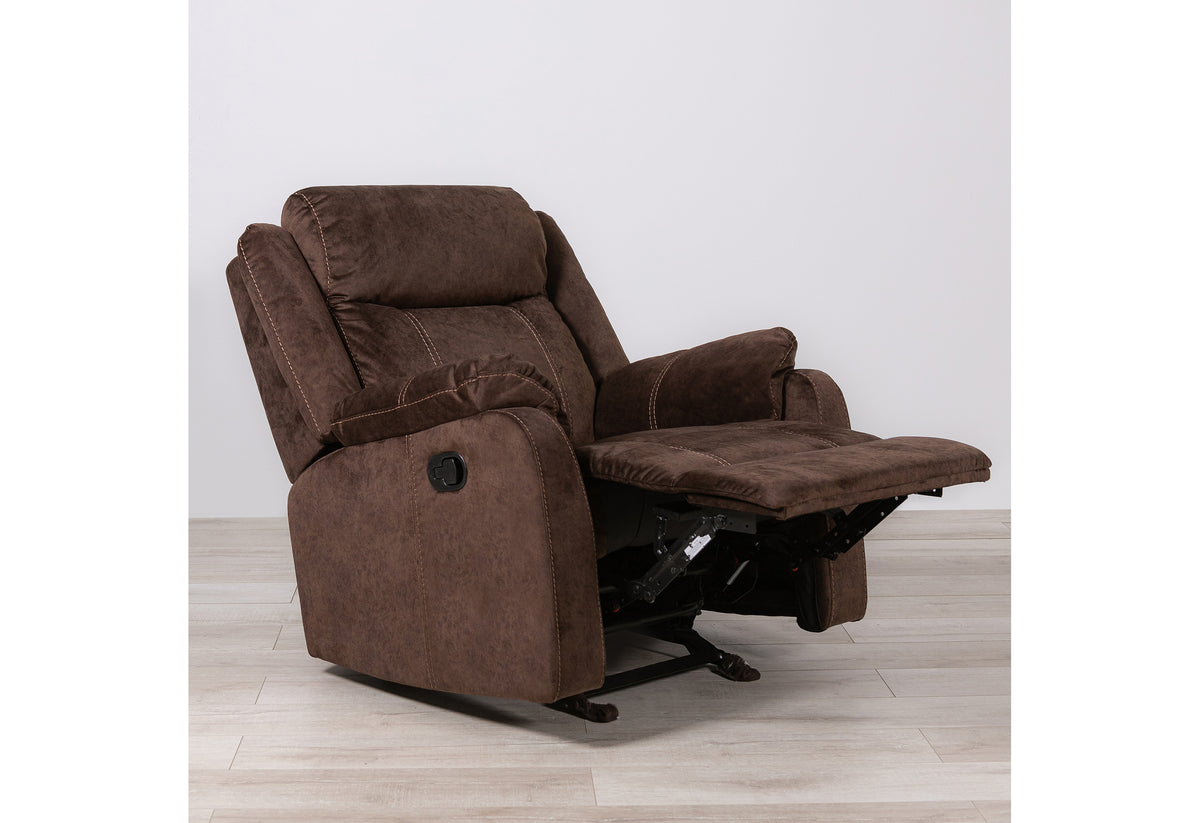 U7303 Reclining Living Room Set — Coffee