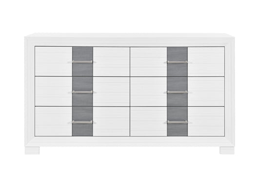 Optimus White/Grey Dresser